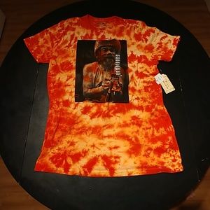Burton mens large NWT tie dye beer shirt